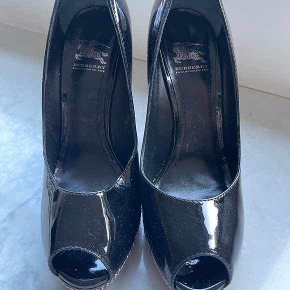 BURBERRY PEEP TOE HEELS - Picture 12 of 12